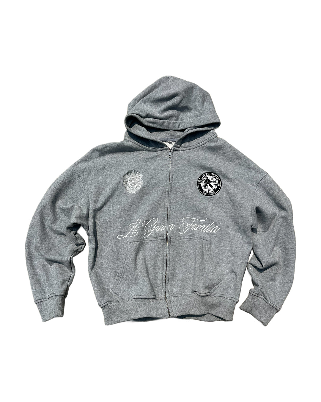 OVERSIZED MEXICO EMBLEM ZIP UP